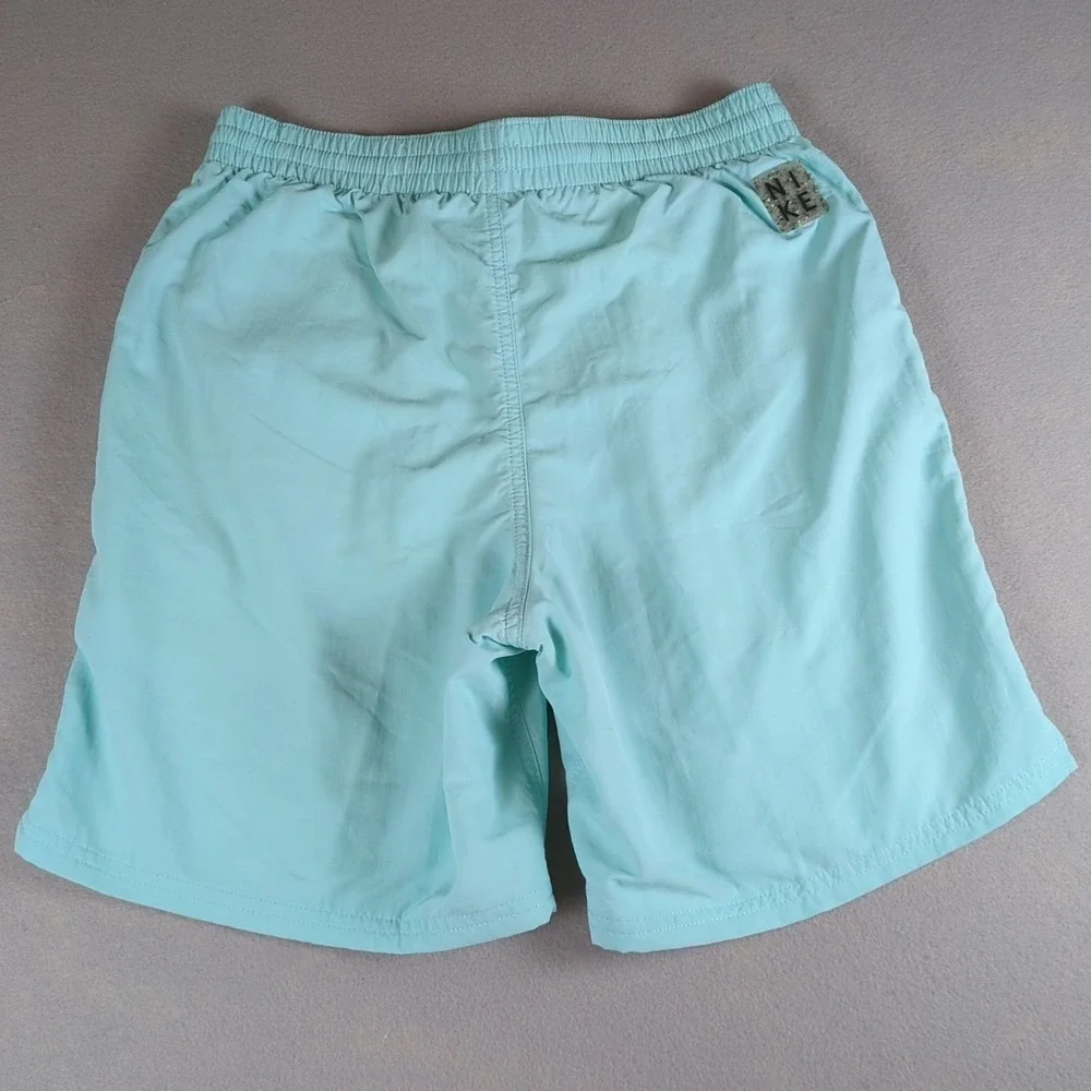 Nike Swim Trunks Mens Small Turquoise Blue 6